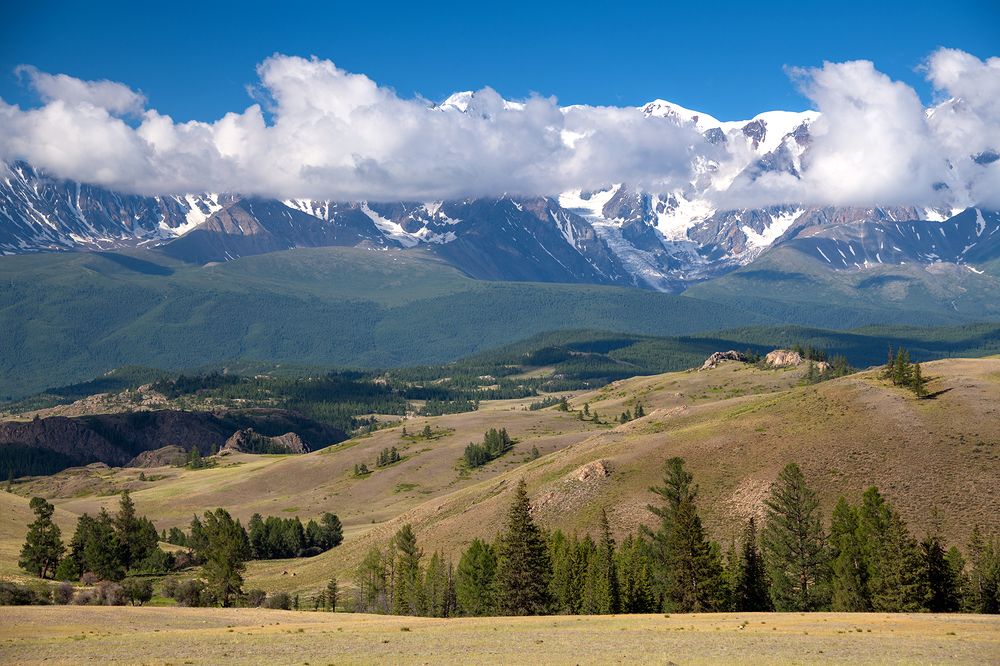 Осень в Курайской степи