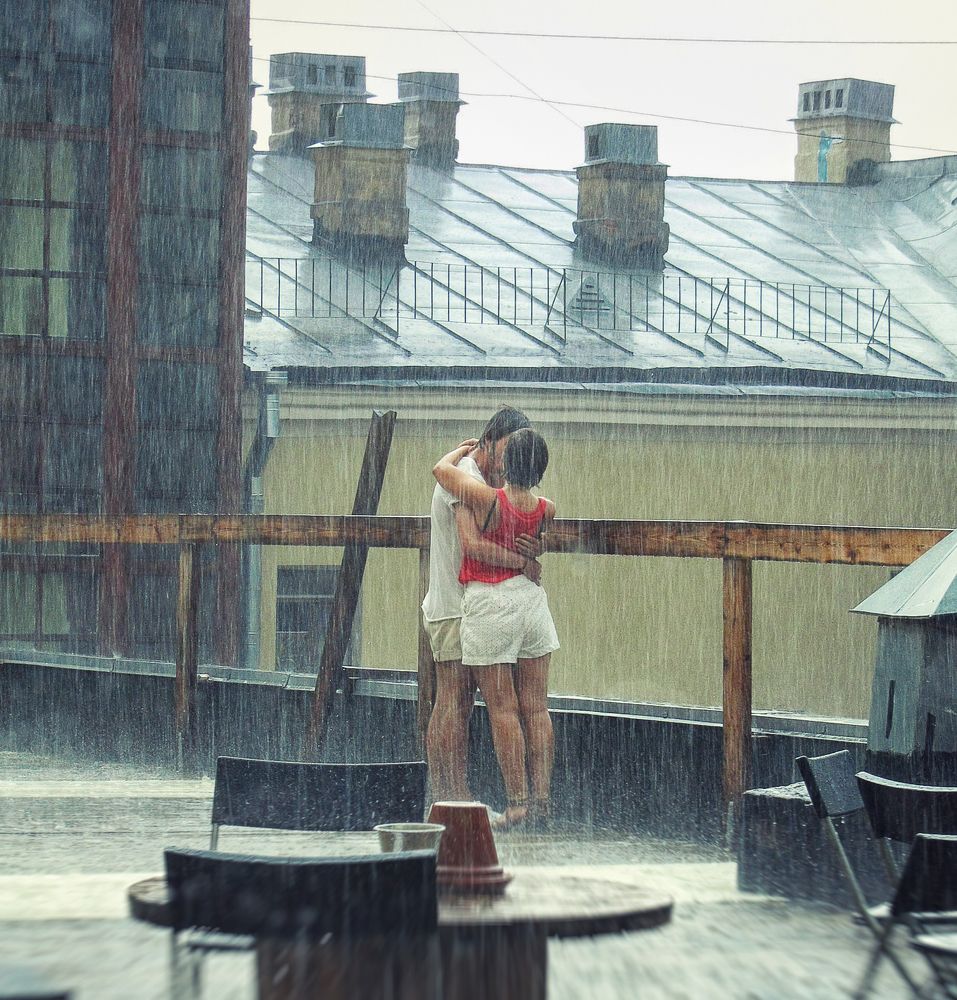 Любовь под ливнем