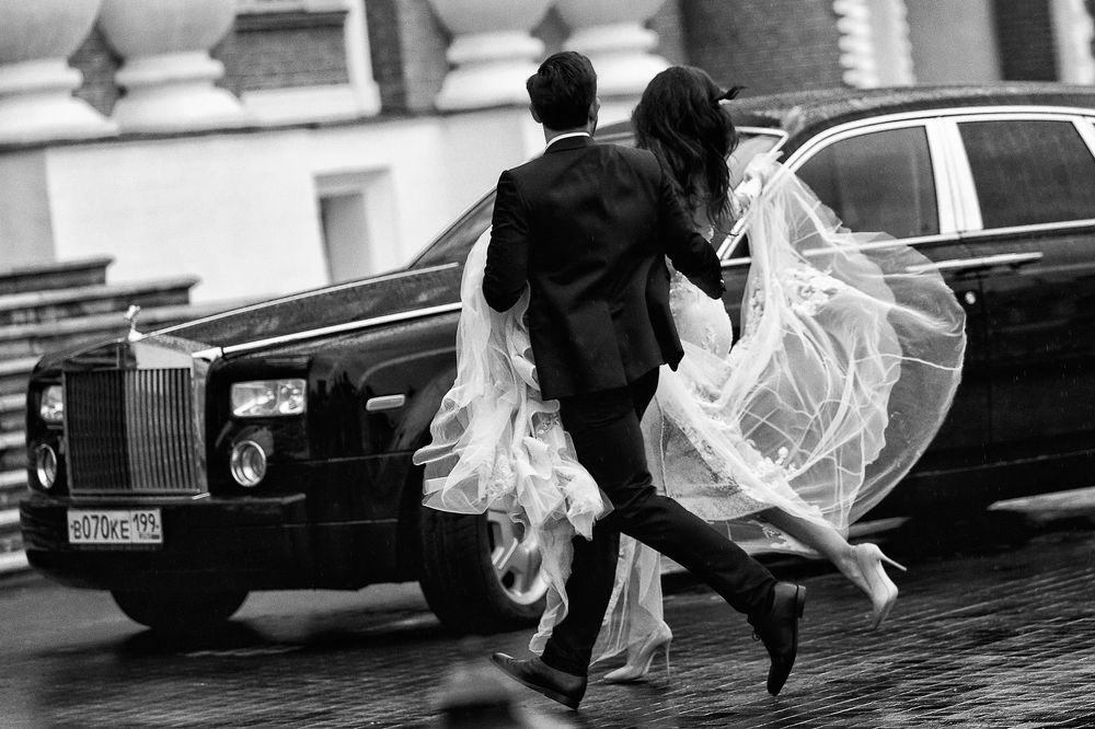 Свадьба в дождь