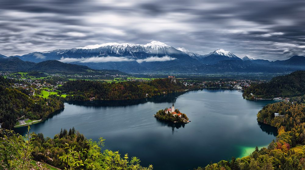 Morning in Julian Alps