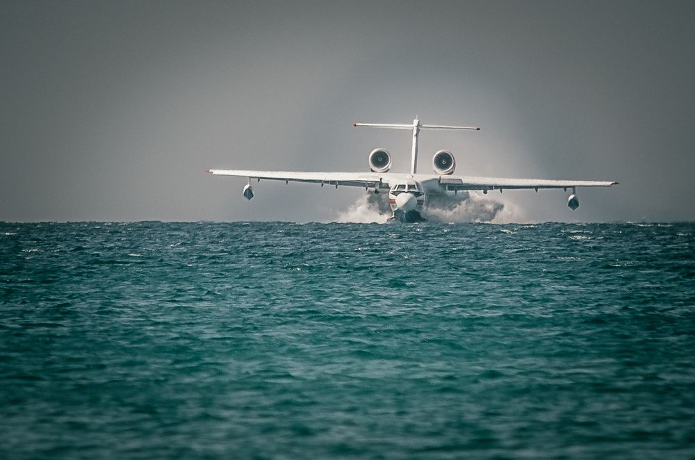 Тушение пожара в г. Анапа