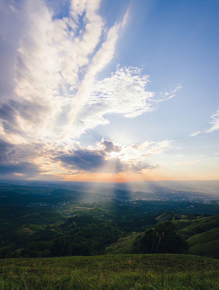 Закат над Кисловодском