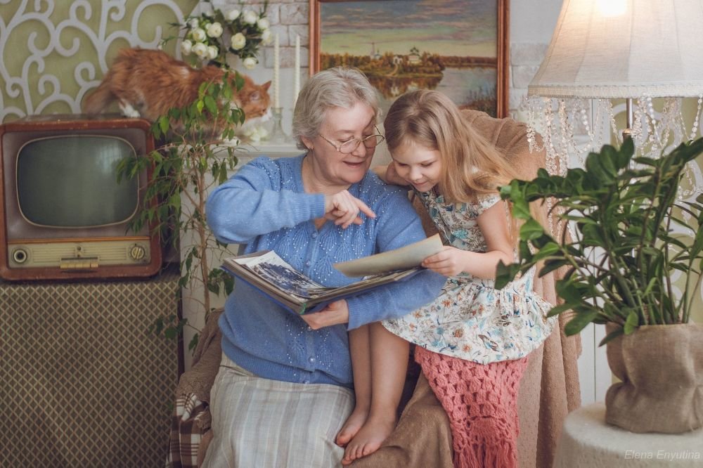 В гостях у бабушки