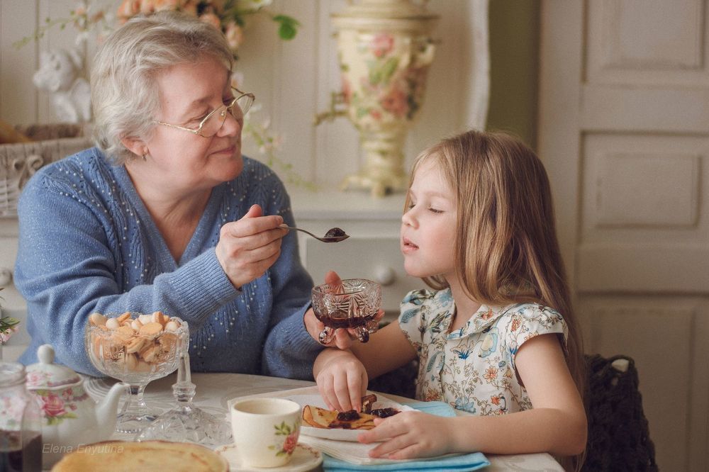 В гостях у бабушки