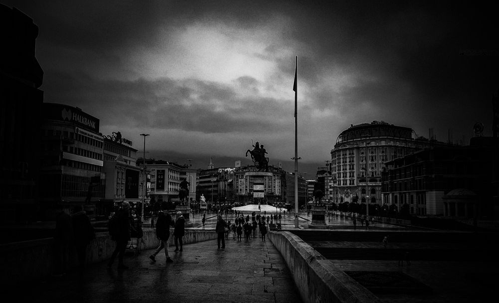 Stone Bridge, Skopje, Macedonia