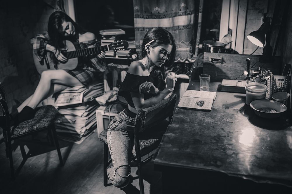 The life in dormitory