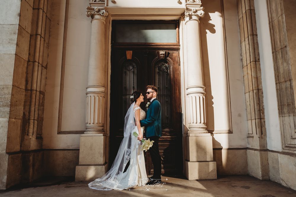 Urban wedding photography