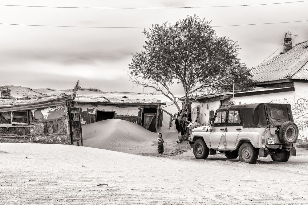 Жизнь в песках...