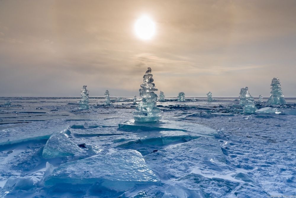 Байкал. Ледовые фантазии.