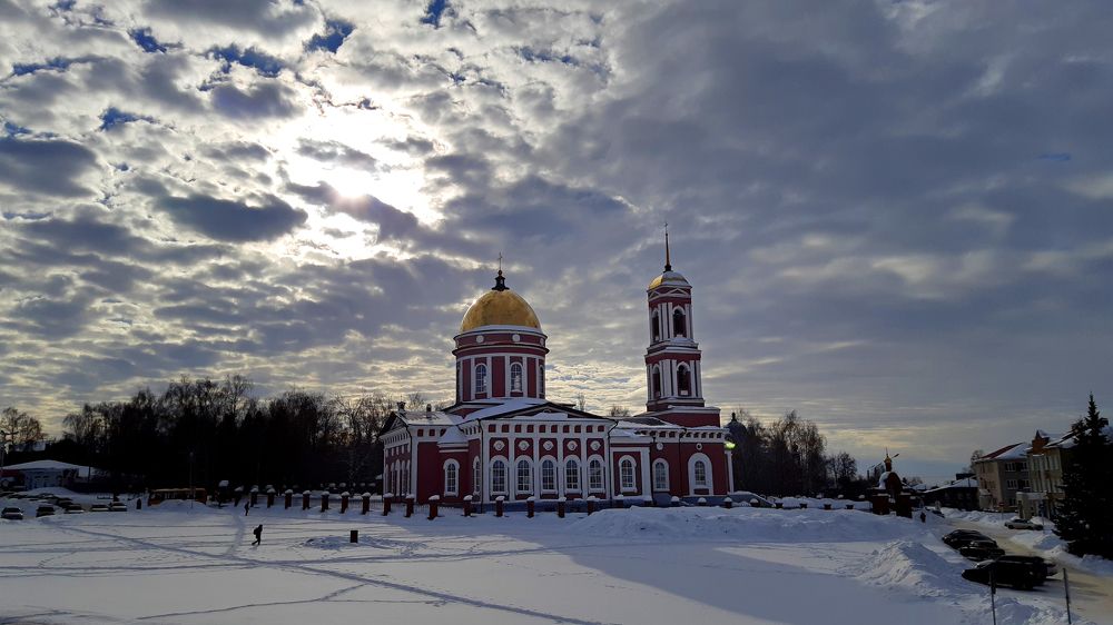 Бирск зимой.