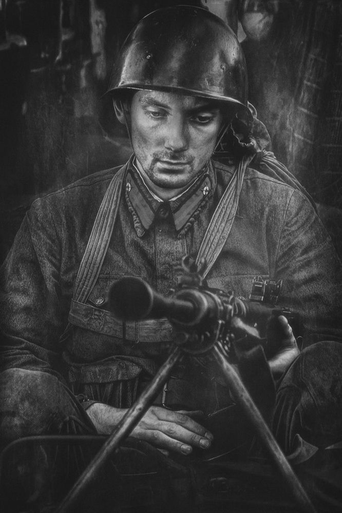 Перед боем.