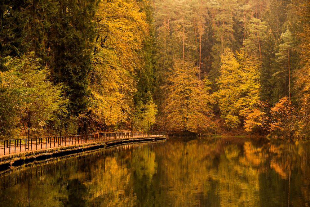 Осень в Саксонской Швейцарии