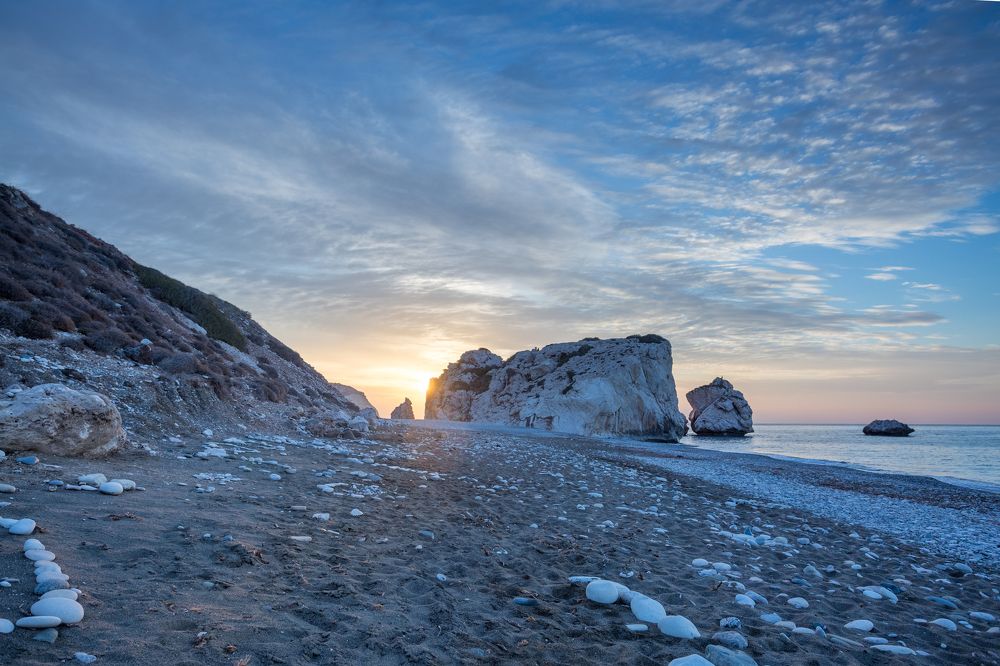Рассвет в бухте Богини любви