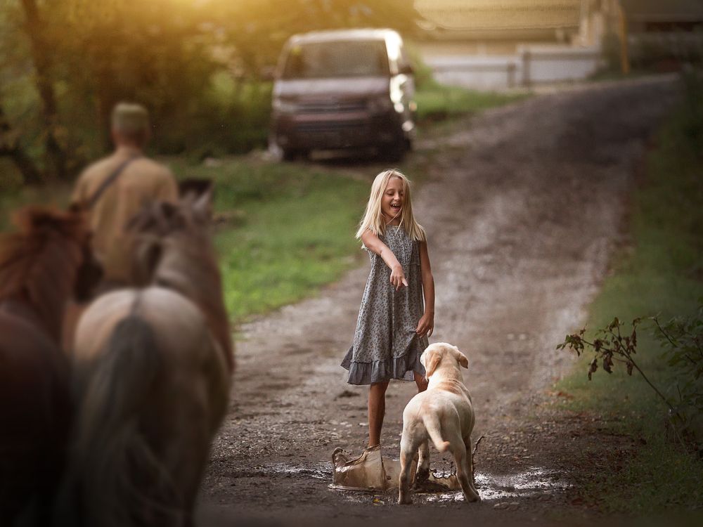 Лето в деревне