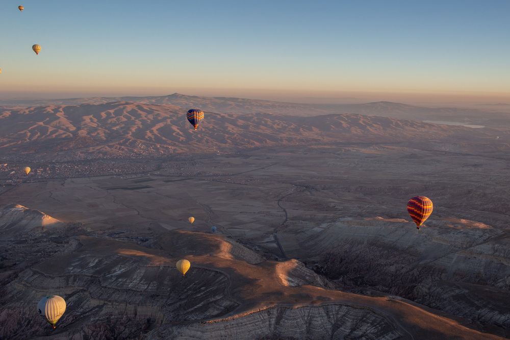 Göreme Millî Parkı ve Kapadokyanın Kayalık Bölümleri