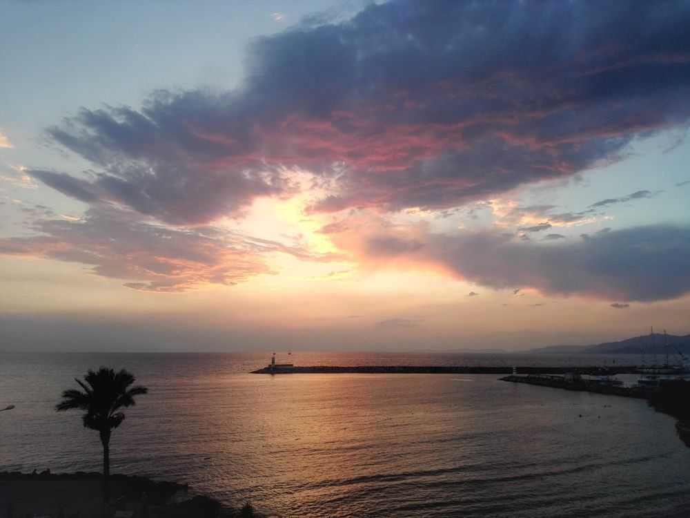 Кушадасы, Турция, закат.