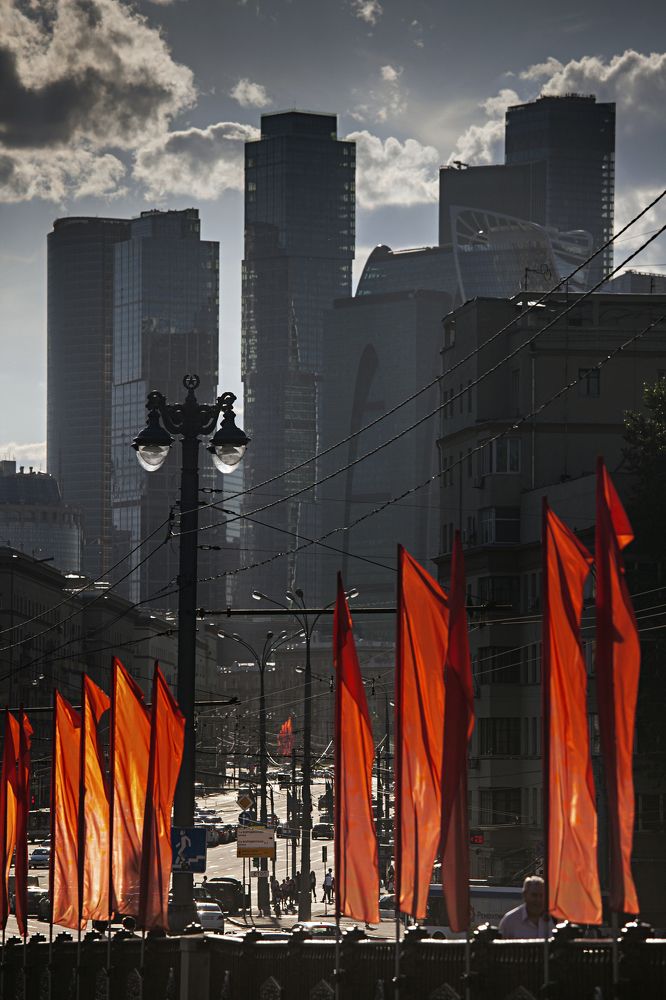 праздничный город