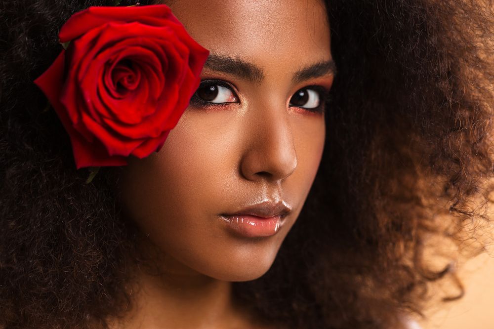 Знойная красотка