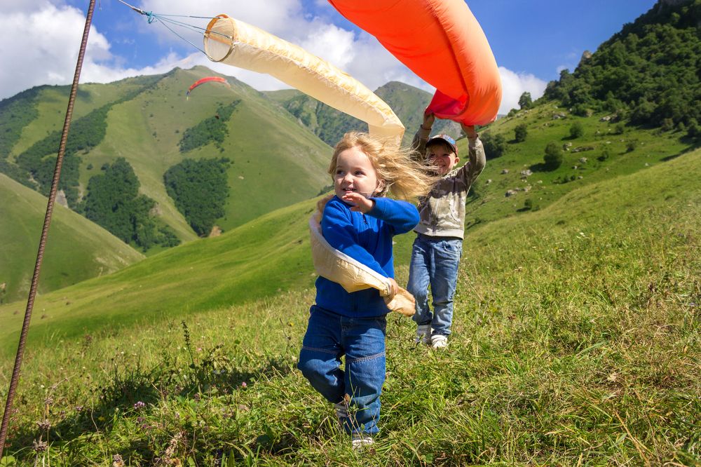 на встречу ветру