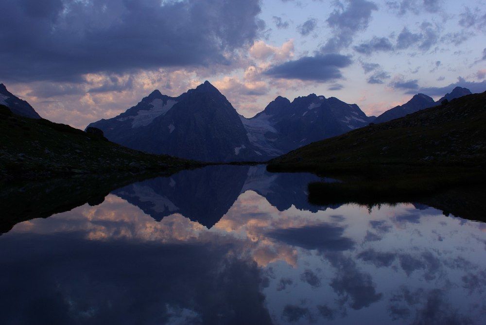 Этюд в голубых тонах ...