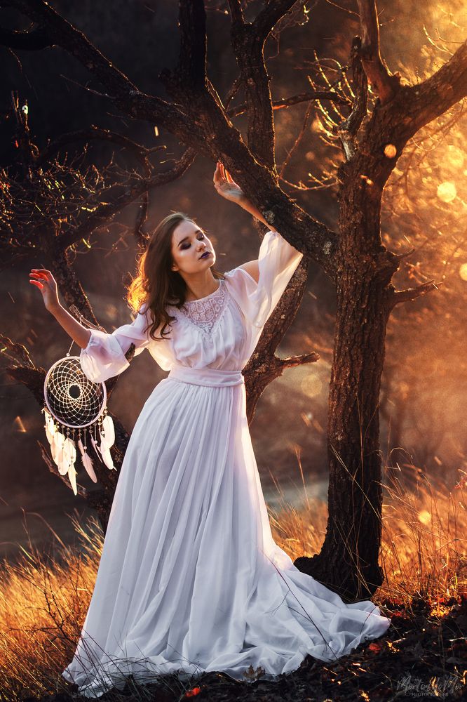 Winter Goddes and dreamcatcher