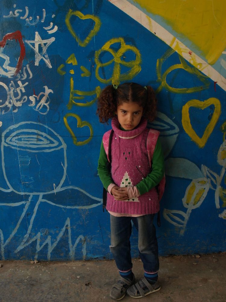 Girl at school