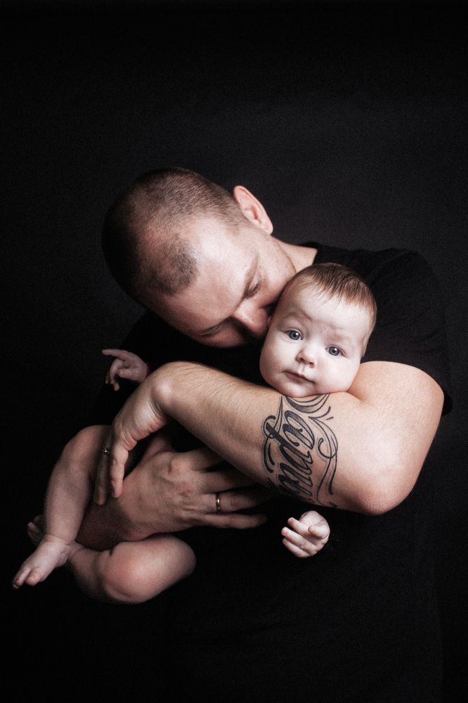 Папа и малыш