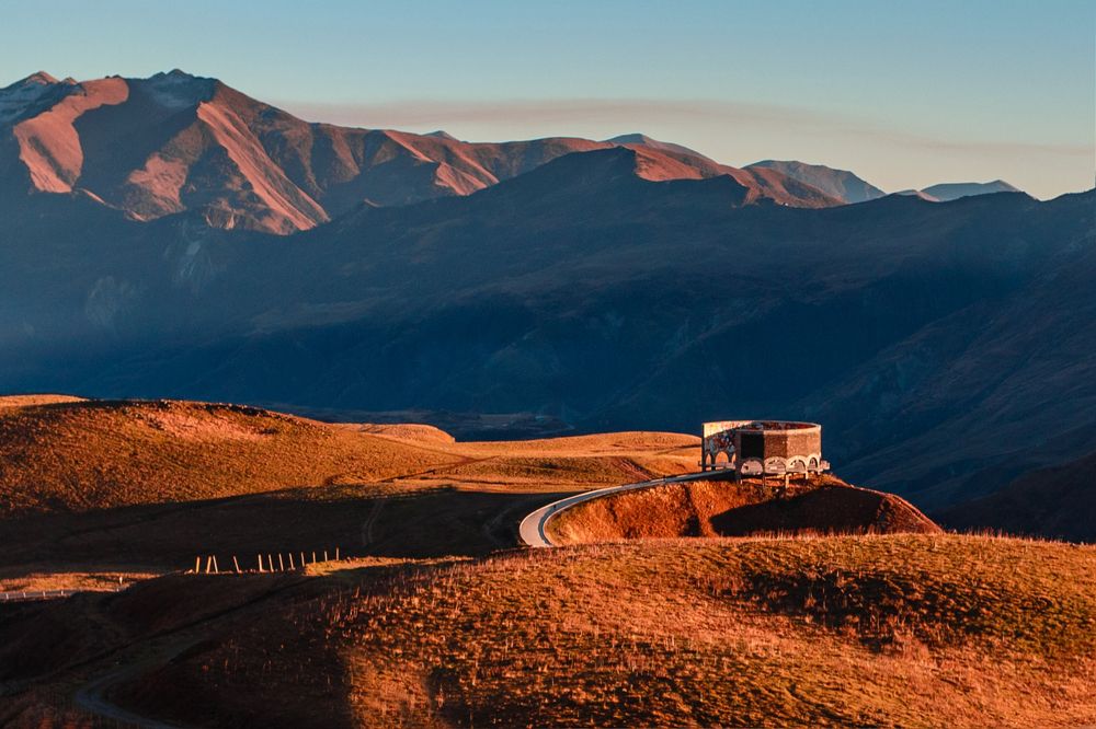 В горах Грузии