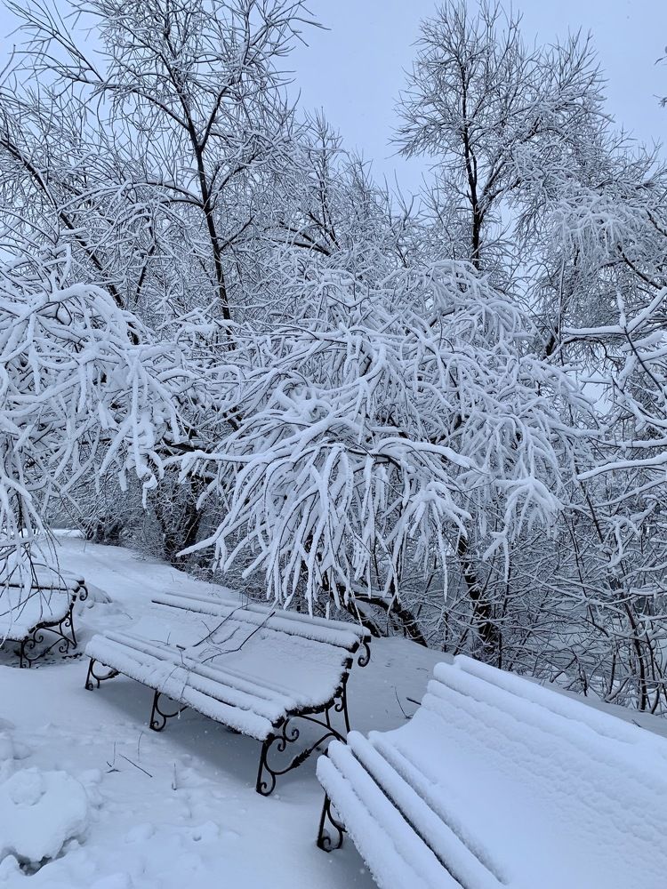 После снегопада