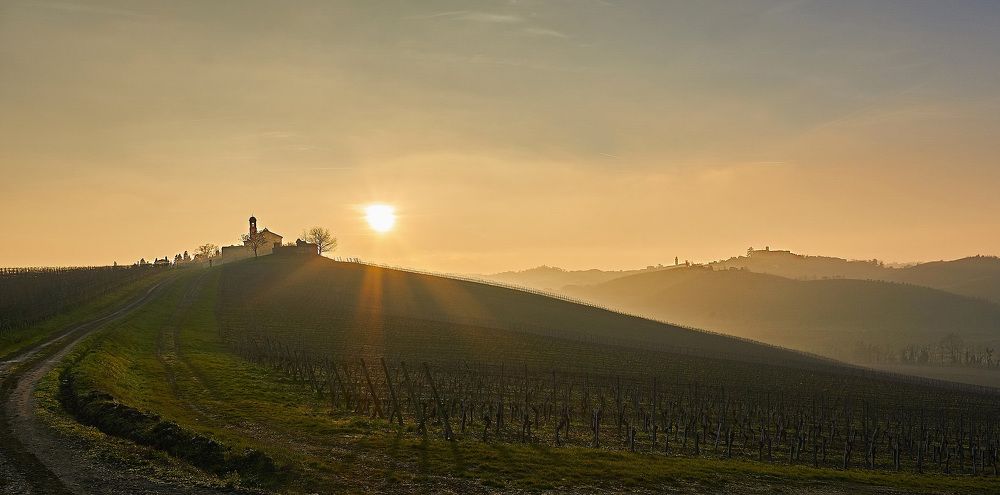 Tramonto sull'Appennino