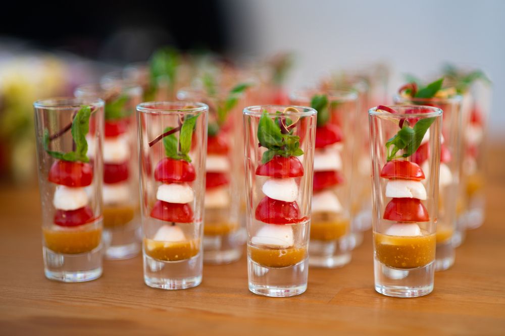 Канапе в стакане