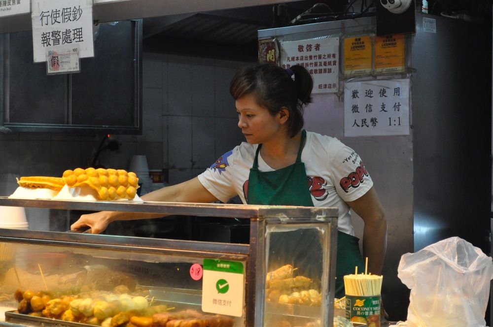 Street life in MongKok, Hong Kong