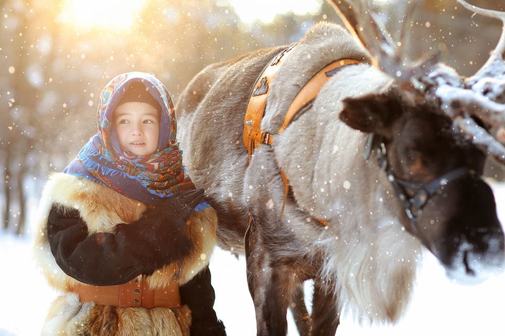 Варя и олень Иша