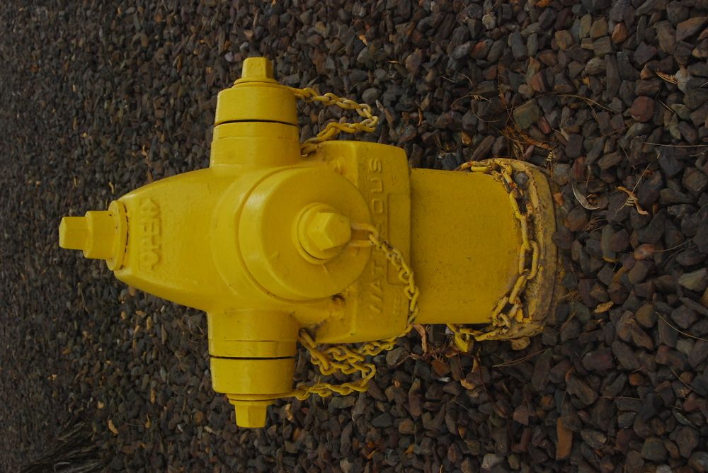 Chained Hydrant