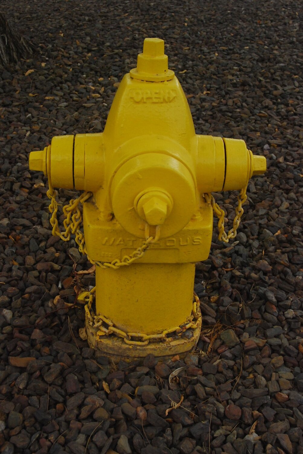 Chained Hydrant