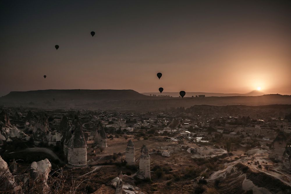 Sunrise  in Kapadokkia
