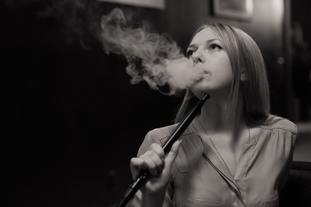 В кальянной