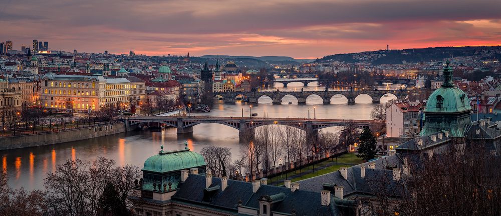 Twilight in Prague