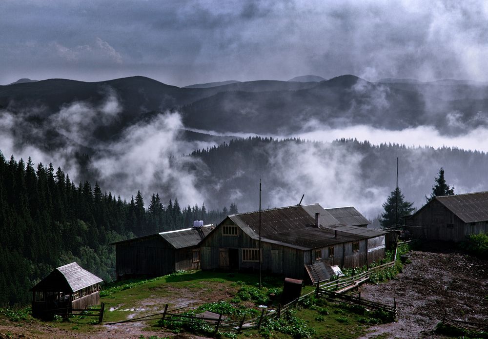 ранчо в Украинских Карпатах