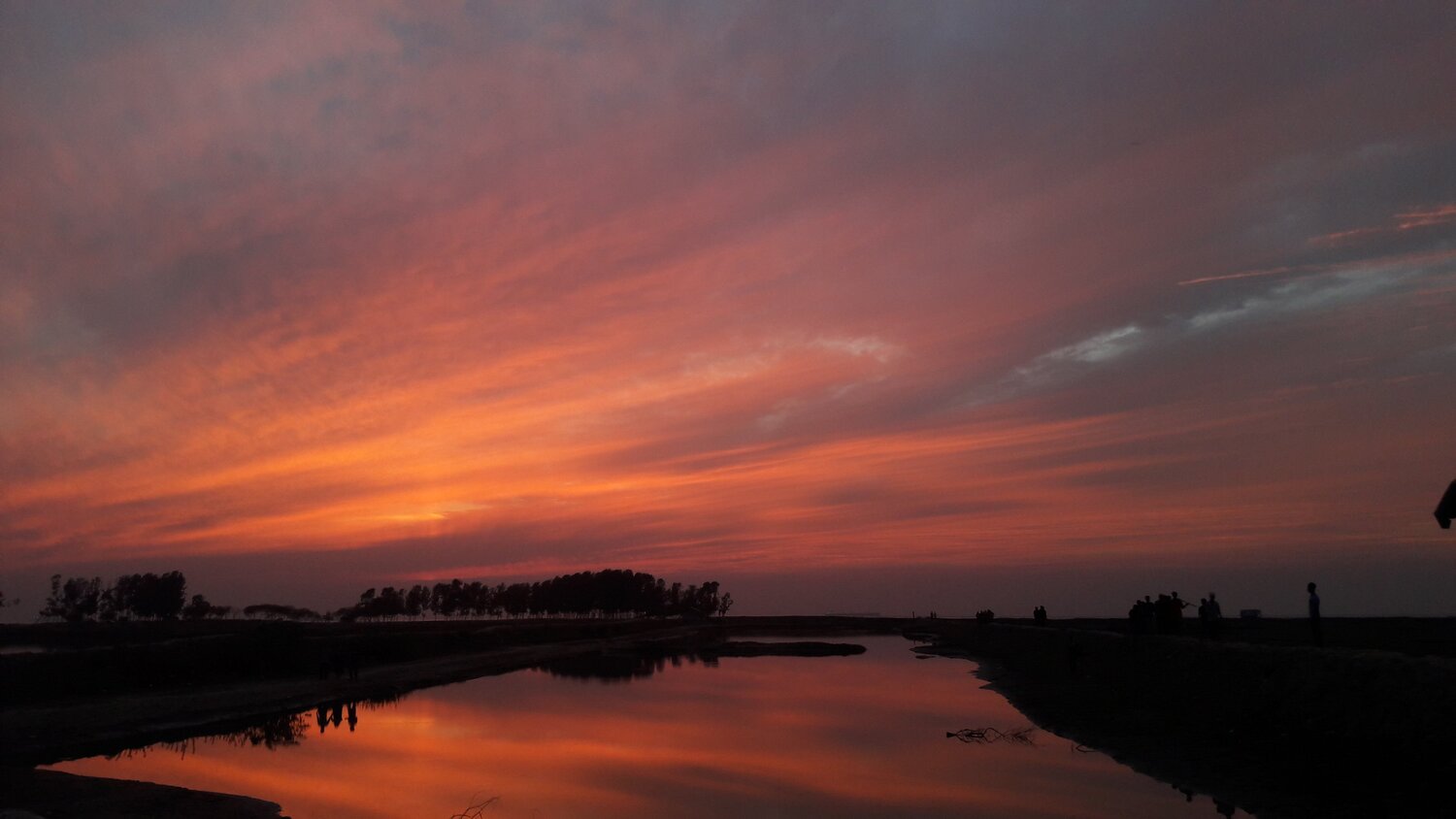 Evening twilight