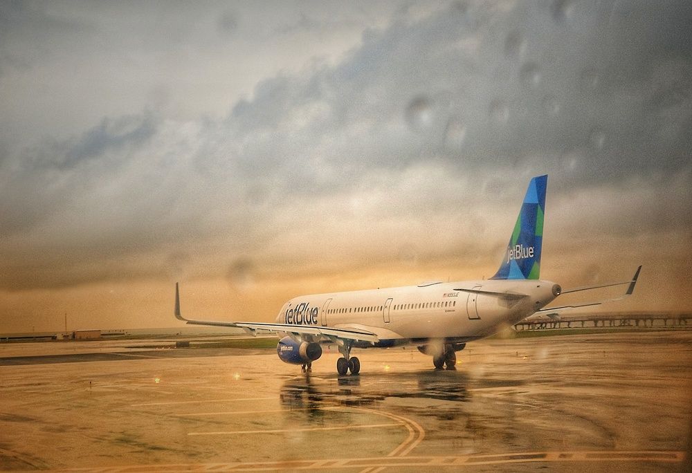Waiting for take off