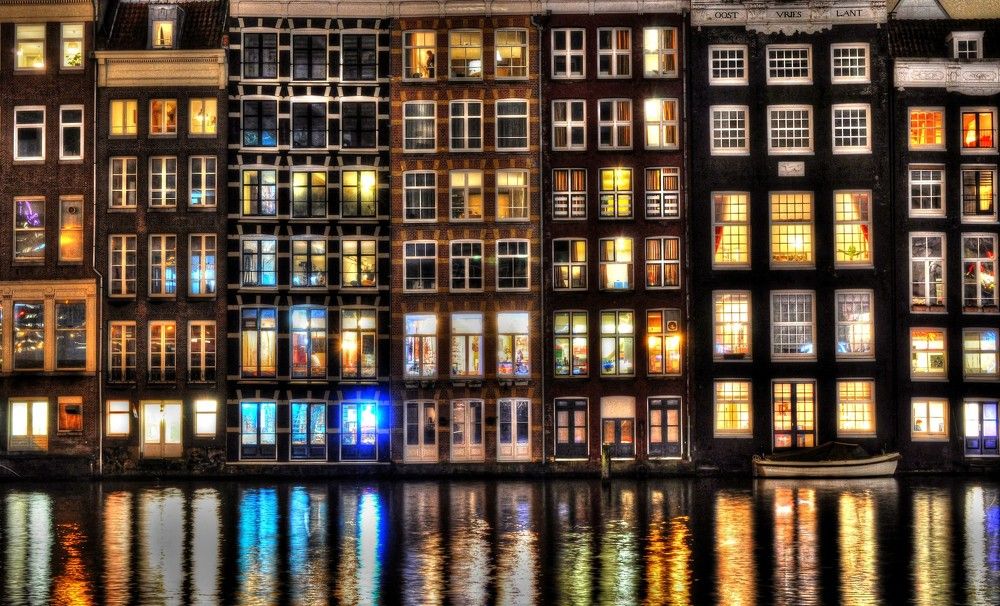 Windows in Amsterdam