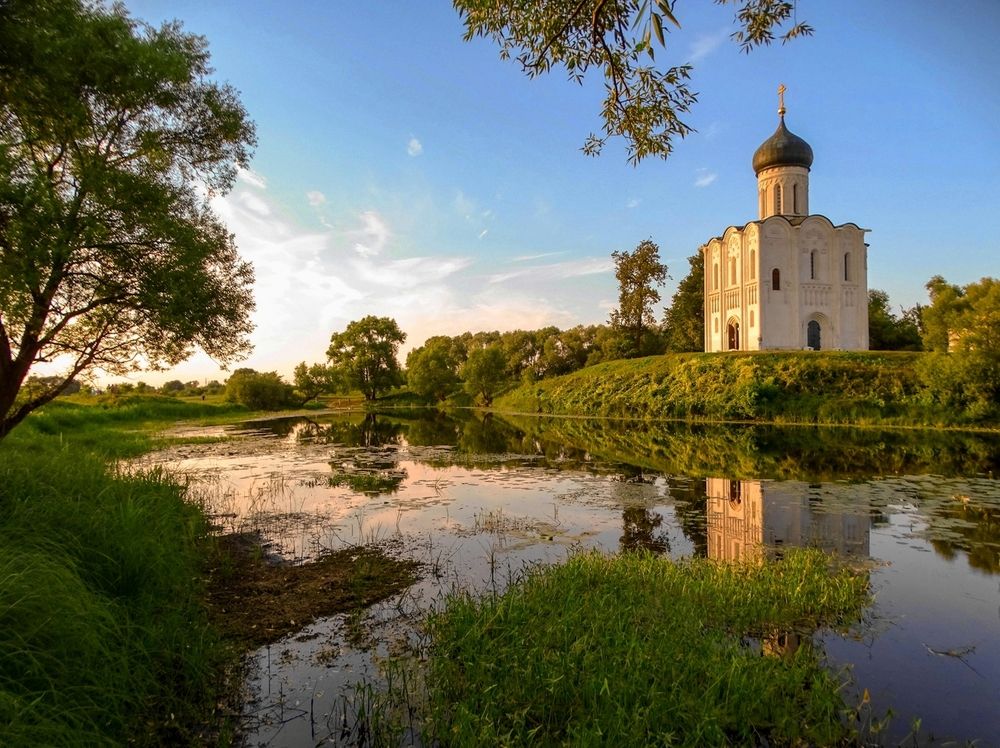 на реке Нерли