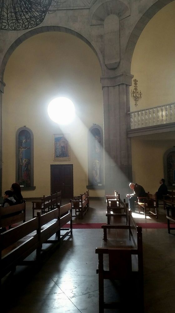 Свет с небес.