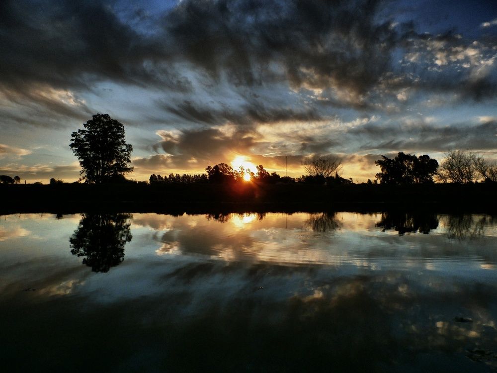 Perfect reflect in a lake