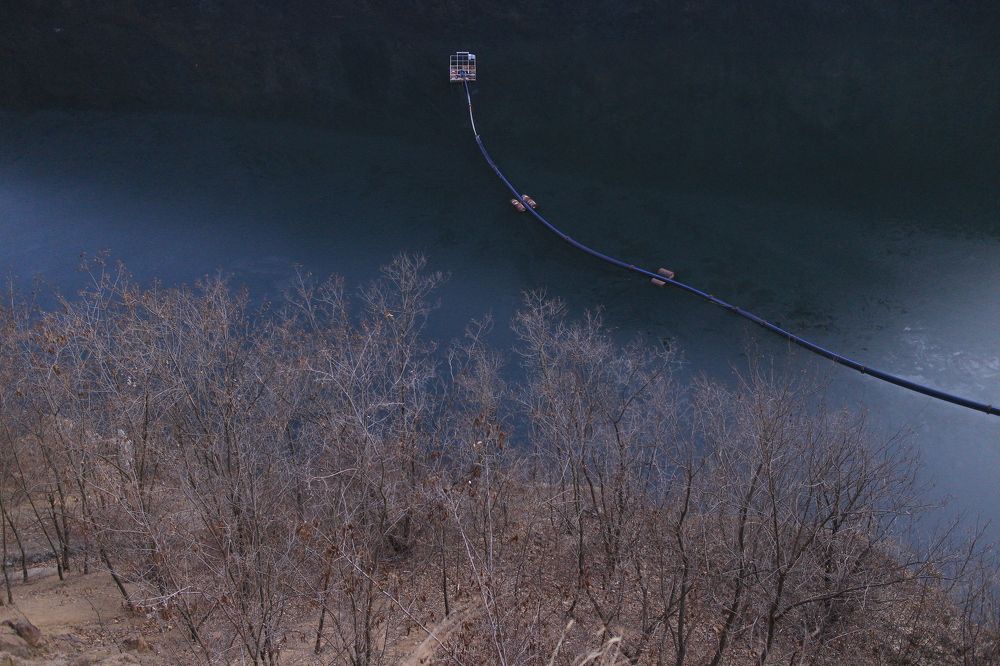 artificial lake