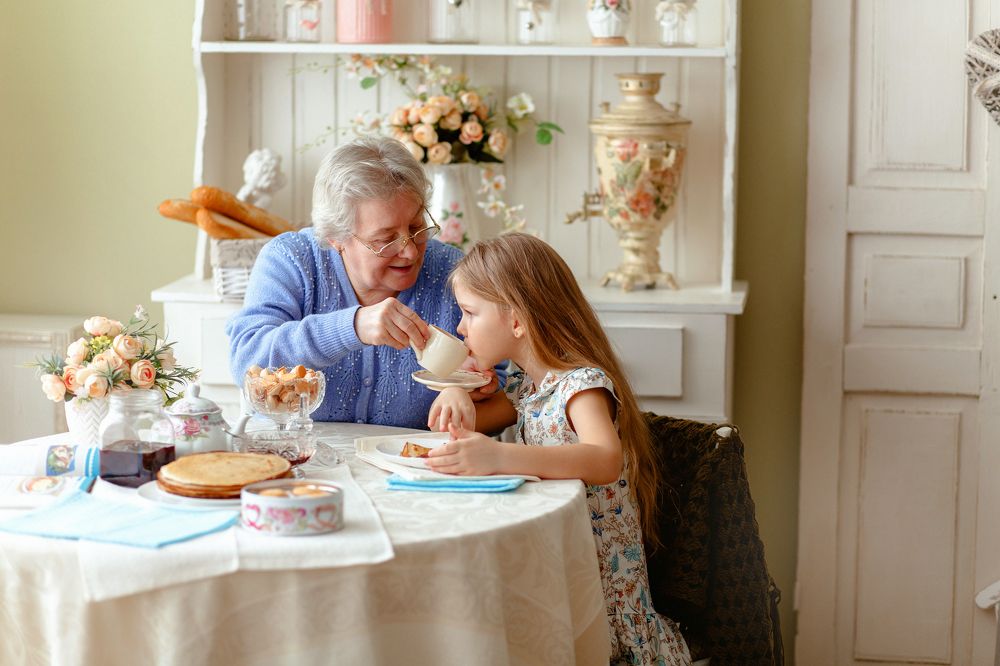 В гостях у бабушки