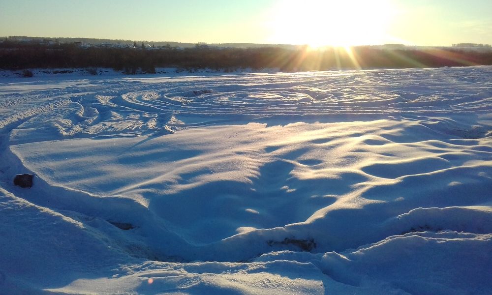 Зимнее солнце