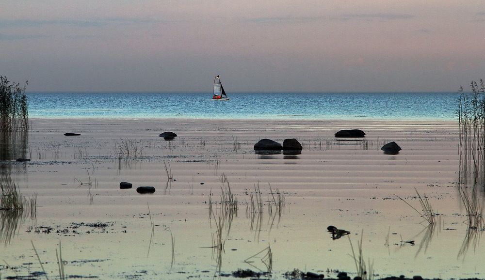 Колоритный тихий вечер