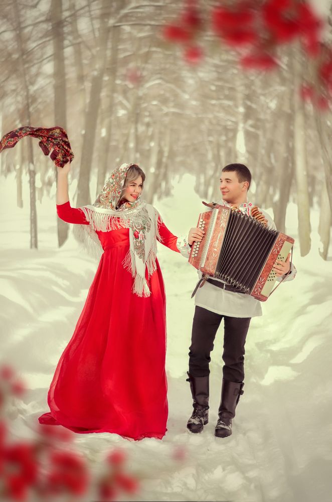 Яркая рябинка